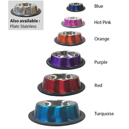 Fanciercriador 3357-SS-16 Non-Tip Bowl, Stainless Steel - 16 oz FA3540581